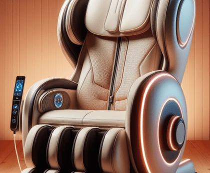 a image of a massage chair-an example of 9 incredible health benefits of massage chairs