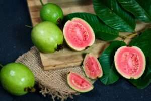 close-up-shot-of-sliced-guavas: super-foods for immune health