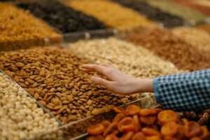 assorted-nuts-in-a-store-super-foods for-good-health